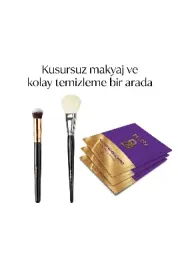 Oval Yapılı Kapatıcı Fırça 136+Nascita Pro Yuvarlak Açılı Allık Fırçası 254