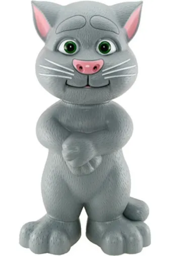 OYUNCAK STORE ÇINAR838-17-18 Ses Kaydeden Konuşan Tom Kedi 20 Cm Müzikli