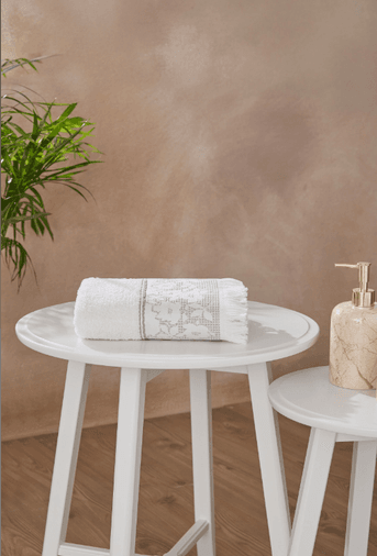 Özdilek 13807359 Romantic Touch El Ve Yüz Havlusu 50X90 Cm