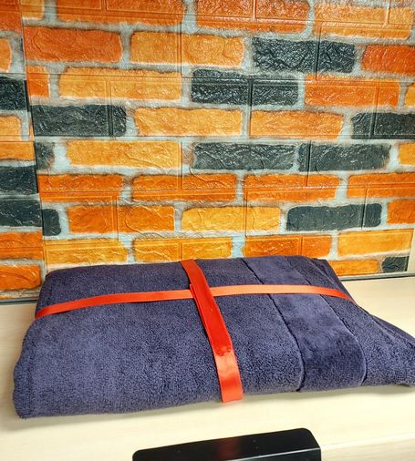 Özdilek Svv Border Yeni Seri Banyo Havlusu (76x147) - Dark Plum (K.Mürdüm)