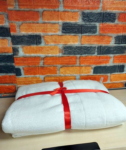 Özdilek Svv Border Yeni Seri Banyo Havlusu (76x147) - White (Beyaz)
