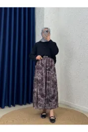 Özün Pullu Oversize Gömlek-NA874 Siyah