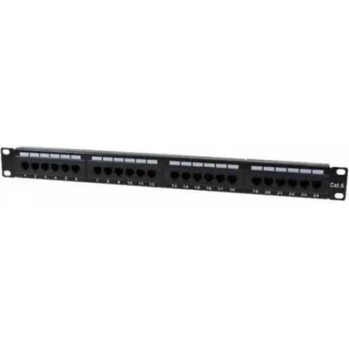 -P24UTP UTP CAT6 24 PORT PATCH PANEL