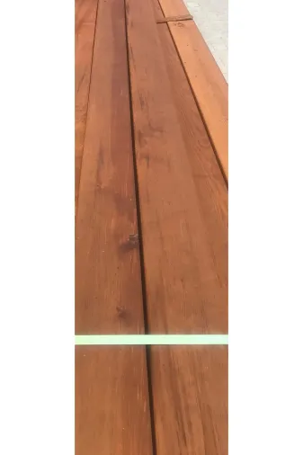PAKÇAM KERESTE 182 2X7X110 Cm 5 Adet Kahverengi Emprenyeli Silinmiş Tahta