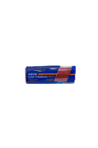 PAKÇÖP 86923951015651111 Endüstriyel Jumbo Eko Çöp Torbası 80*110 Kırmızı