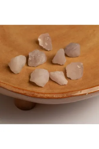Paleo PLDPKRAW00906 Pembe Kuvars Ham Doğal Taş