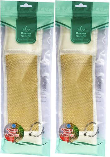 Palmiye Örme İpli Banyo Kemeri (8*24CM) (2 Li Set)