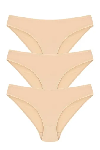 Papatya BRWEZKLTR025 6 Adet Ten Rengi Bikini Külot