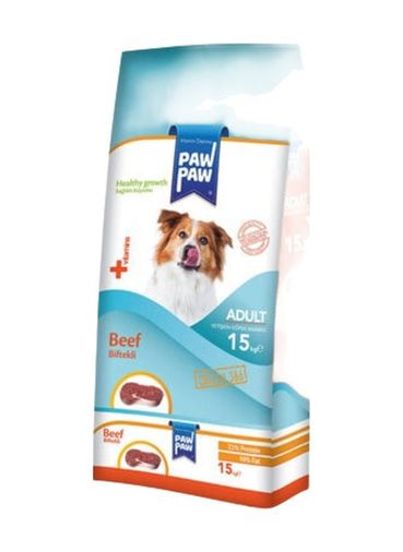 Paw Paw 116545079 Biftekli Yetişkin Köpek Maması 15 Kg