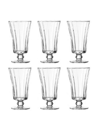 PB-440186 Paşabahçe 440186 6'lı Diamond Kahve Yanı Su Bardağı
