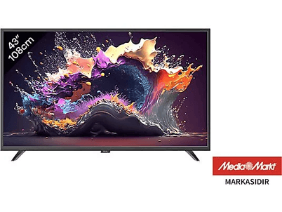 PEAQ 1229904 Pq43Dal540 43 Inç 108 Ekran Dahili Uydu Alıcılı Smart Webos Led Tv