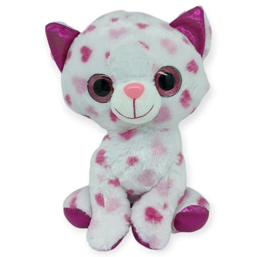 Peluş Cam Gözlü Hayvanlar 25 cm - Kedi