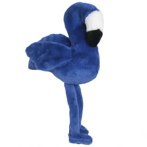 Peluş Flamingo Yastık Mavi 58 cm Rahat Uyku Arkadaşı