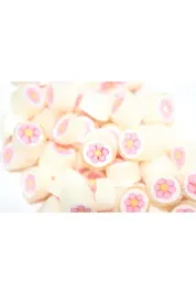 Pembe Çiçek Desenli Lolly Akide Şeker 100 Gr.