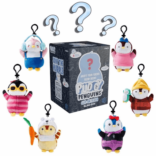 Penguins Anahtarlık Klipsi Sürpriz Paket