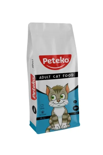 PetEko PET05 Yetişkin Kedi Maması Balıklı 15 Kg