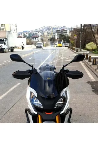 Peugeot XP 400 Ön Cam 2023-2026 Model 61cm Şeffaf Renkli 4mm ORTA BOYLU