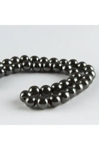 Peyless PY070016775 Hematit Taşı 8 Mm Renk:antrasit Boyut:standart