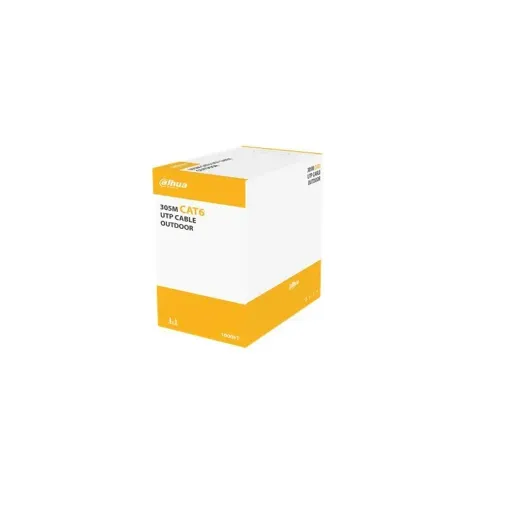 PFM922-6UN- CAT6 305 METRE 23AWG CCA PE OUTDOOR SİYAH RENK KABLO