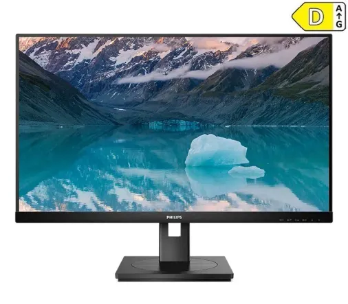 Philips 243S1 23.8 inç 4ms Type-C Pivot IPS Monitör