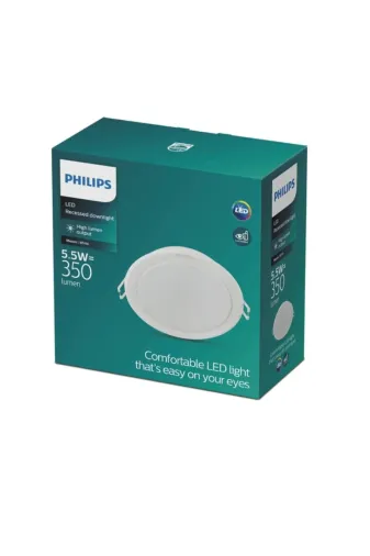 Philips 929003192102 5.5W 3000K Gün Işığı Sıva Altı Meson Panel Led Spot Armatür 350 Lumen 105Mm Dış, 90Mm Delik Çapı