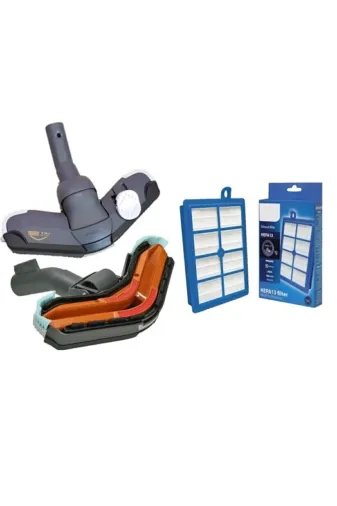Philips şen-TRİACTİVE-hepa-06-133 Fc 9170 Performer Triactive Emici Başlık + Hepa 13 Filtre
