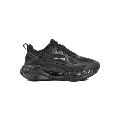 Pierre Cardin Siyah Hava Alabilen Hafif Esnek Unisex Spor Ayakkabı