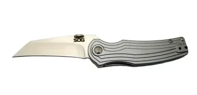 Pinkerton 0689 Gri Kamp Çakı 18cm - Yarı Otomatik, Kemerlikli, Kutulu