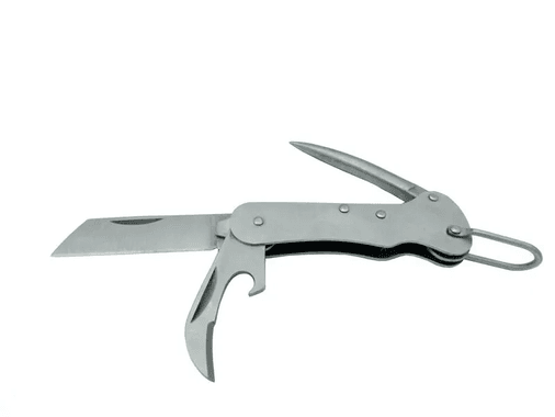 Pk 153 Gümüş Gemici Çakı 9,5 Cm - Metal Sap, Manuel