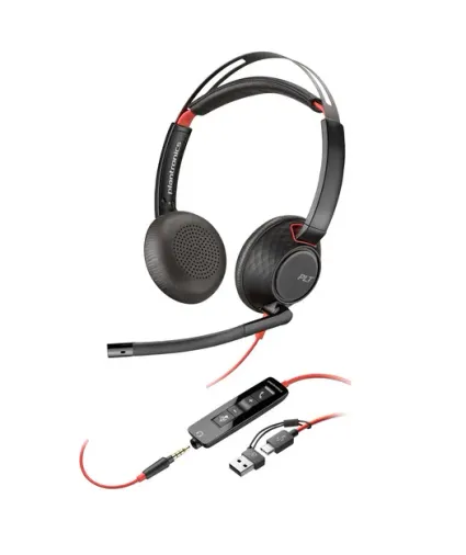 Poly Blackwire 5220 Stereo Mikrofonlu Kulaklık