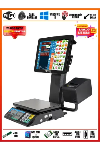 POS START 623 Manav Barkod Sistemi | Evrensel Set