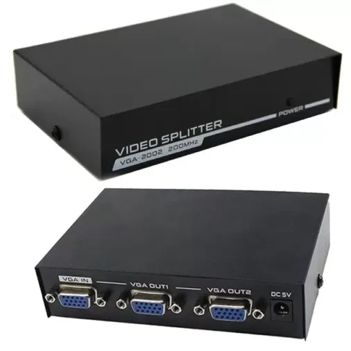 Powermaster 2 Port 250 Mhz Vga Splitter Dağıtıcı