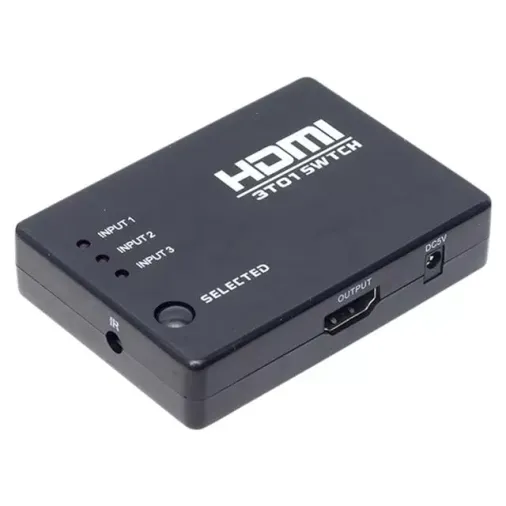 Powermaster 3 Giriş 1 Çıkış Hdmı Switcher Toplayıcı Pm-6853