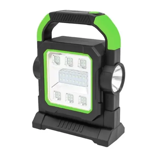 Powermaster Hc-7078-d Üç Çalışma Modlu Şarjlı 32 Smd Ledli Taşınabilir Solar Panelli Lamba