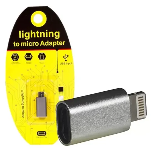 Powermaster Iphone Lightnıng To Samsung Mıcro-usb Çevirici Otg Aparat