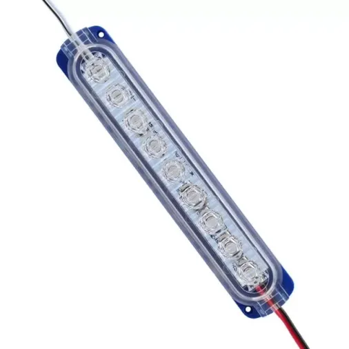 Powermaster Parlak Yanıp Sönen Mavi 24 Volt 1.2 Watt 2835 Modül Led 14*32.5