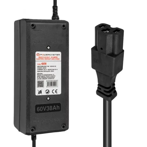Powermaster Pm-6131 60 Volt - 38 Amper Elektrikli Bisiklet Şarj Cihazı