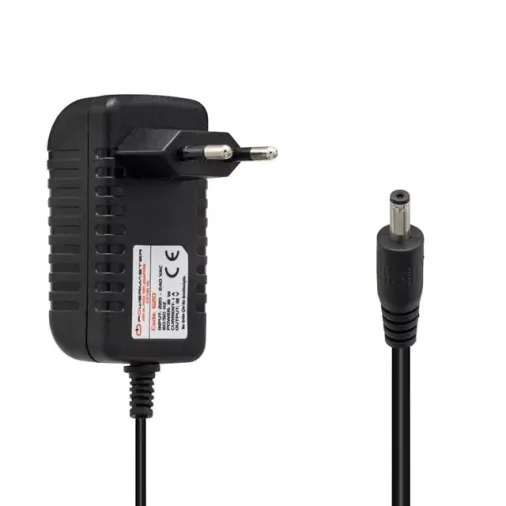 Powermaster Pm-620 18 Volt - 1 Amper 3.5*1.35 Mm Uçlu Plastik Kasa Priz Tipi Adaptör