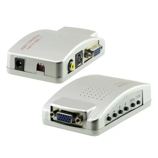 Powermaster Pm-983 Vga'dan Bnc S-video Vga'ya Görüntü Dönüştürücü 1080p Destekli