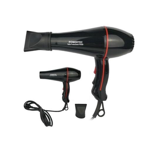 Powertec TR-601 - Tr-601 Siyah Saç Kurutma Makinesi