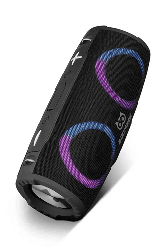 Powerway Boombox 30W Çift Bass Usb Hafıza Kartı Aux Radyo Led Işıklı Bluetooth Hoparlör Hi-Fi Ses Bombası