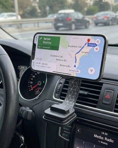 PRATİKOBA MEYTDUCZZZZJ11TELEFONTUTUCU-2-BLMY Mey İthalat Dashboard Manyetik Telefon Tutucu Ayarlanabilir Telefon Standı Renk