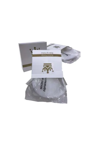 PRİVATE 86981738474500 500 Adet Makyaj Pamuğu 2 Li Kutulu Paket Otel Buklet Için Disk Şeklinde