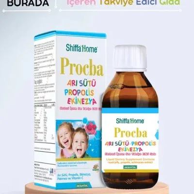 Procba - Arı Sütü, Propolis, Ekinezya İçeren Takviye Edici Gıda