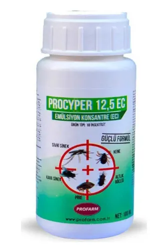 Profarm H8HBV0000162DLL Procyper 12,5 Ec Bit Pire Kene Için Konsantre Ürün 100Ml