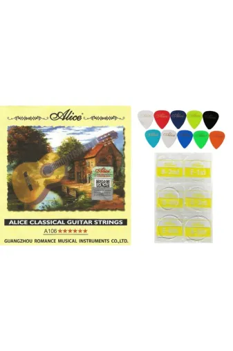 Profesyonel Gitar Teli Ve 10'lu Pena Seti