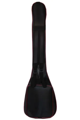 Profesyonel Kısa Sap Siyah Gigbag Bağlama Kılıfı - Su Geçirmez