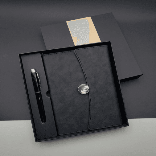 Promosyon Defter Kalem Seti Siyah Renk