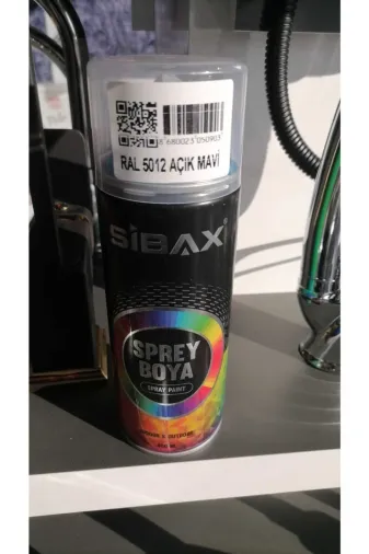 PROPIPE spreyboya Sibax Ral 5012 Açık Mavi Sprey Boya