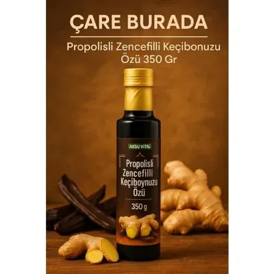 Propolisli Zencefilli Keçiboynuzu Özü 350 Gr